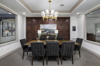Extensive clubhouse with business and conference center
